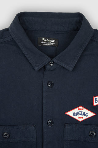 Wolf Navy Blue Workwear Overshirt