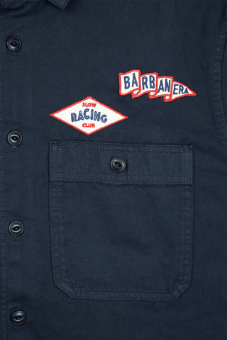 Wolf Navy Blue Workwear Overshirt