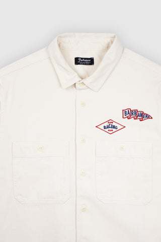 Wolf Off-White Workwear Overshirt
