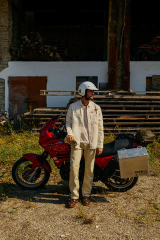 Wolf Off-White Workwear Overshirt