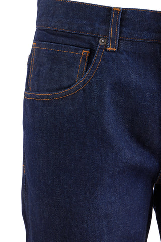 Gaucho Blue Dark Rinsed Wash Jeans