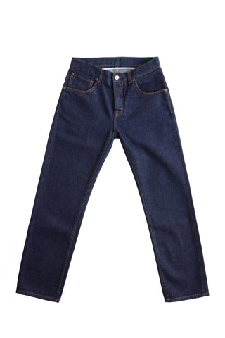 Gaucho Blue Dark Rinsed Wash Jeans