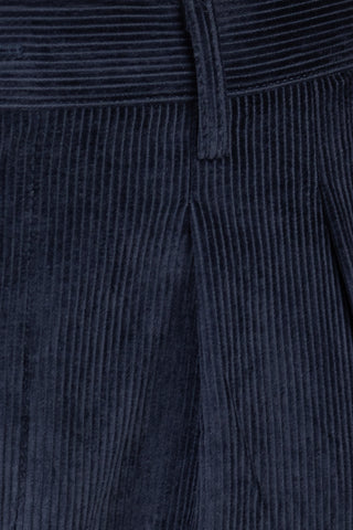 Henry Corduroy Chino Navy Blue