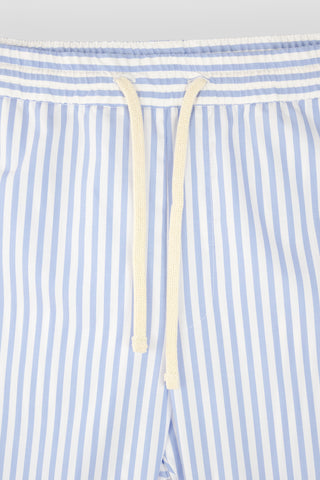 Jodie Light Blue Stripes Pajamas Set