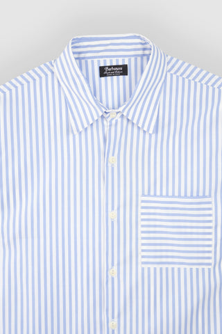 Jodie Light Blue Stripes Pajamas Set
