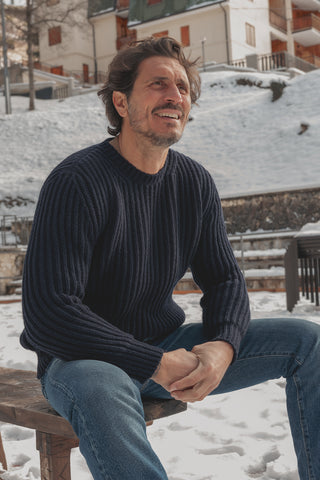 Kurt Deep Blue Jumper