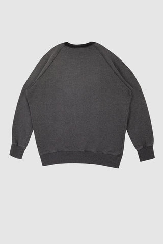 Meroni Gray Melange Crew Neck Sweatshirt