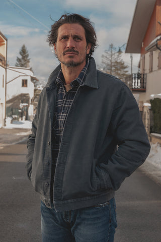 Mick Charcoal Work Jacket