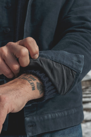 Mick Navy Blue Work Jacket