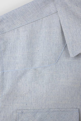 Mustang Denim Fiammato Western Shirt