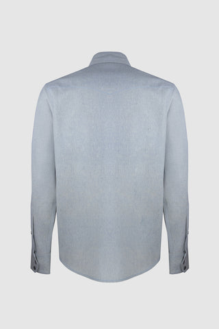 Mustang Denim Fiammato Western Shirt