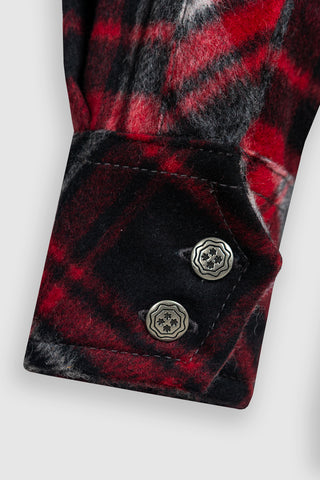 Mustang Red/Black Check Shirt