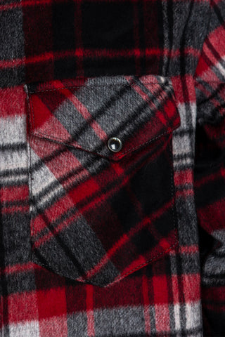 Mustang Red/Black Check Shirt