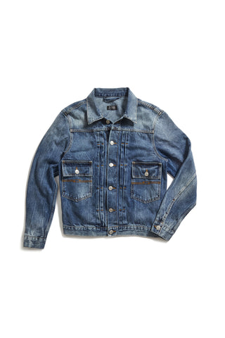 Neil Blue Medium Wash Jacket