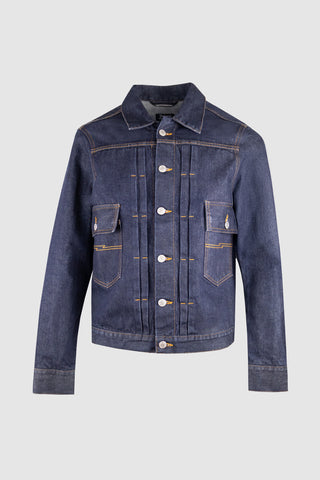 Neil Dark Rinsed Wash Jacket