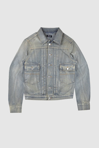 Neil Vintage Black Wash Jacket