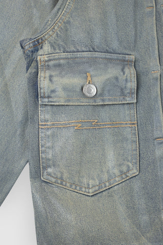 Neil Vintage Black Wash Jacket