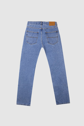Pablo Denim Relaxed Bootcut Blu Medio