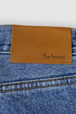 Pablo Denim Relaxed Bootcut Blu Medio