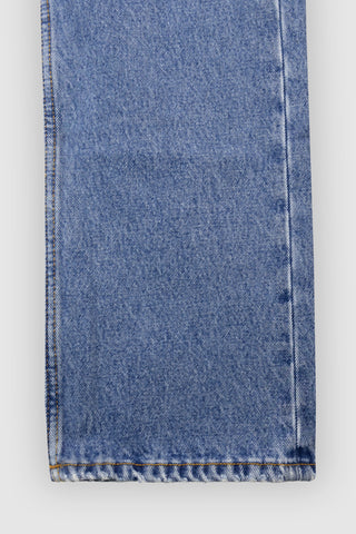 Pablo Denim Relaxed Bootcut Blu Medio