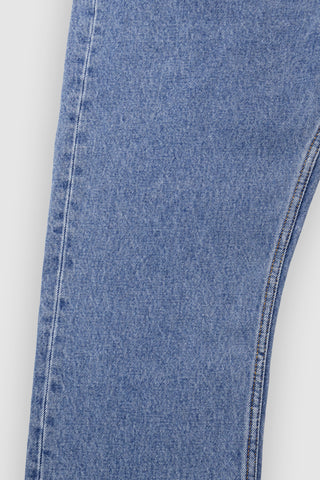Pablo Denim Relaxed Bootcut Blu Medio