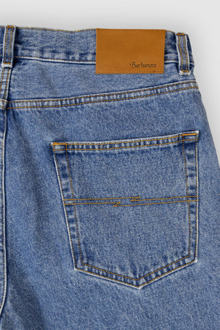 Pablo Denim Relaxed Bootcut Blu Medio