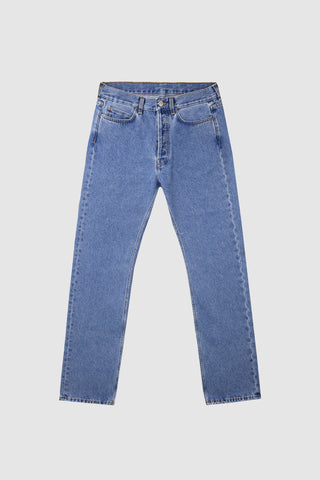 Pablo Denim Relaxed Bootcut Blu Medio