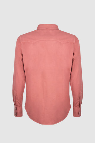 Pascal Camicia Western Mattone