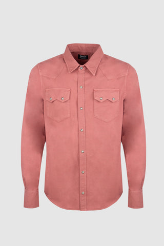 Pascal Camicia Western Mattone