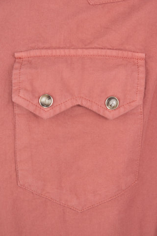 Pascal Camicia Western Mattone