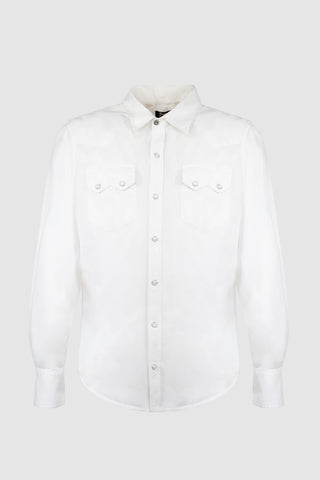 Pascal Camicia Western Bianca