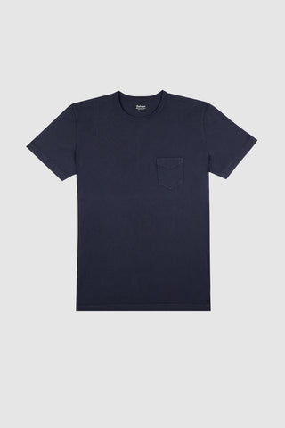Philo Navy Blue Pocket Tee