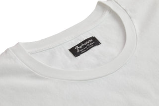 Plain White Raw Cotton T-Shirt