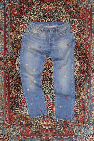 [Re-Thread] Bandito Ethnic Old Blue Wash Jeans
