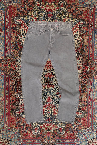 [Re-Thread] Bandito Sashiko Embroidery Grey Vintage Wash Jeans