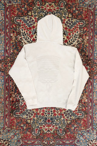 [Re-Thread] Floyd Embroidered Light-Grey Hoodie