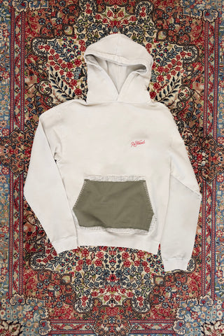[Re-Thread] Floyd Embroidered Light-Grey Hoodie