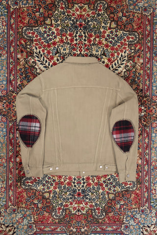 [Re-Thread] Neil Check Patch Sand Jacket
