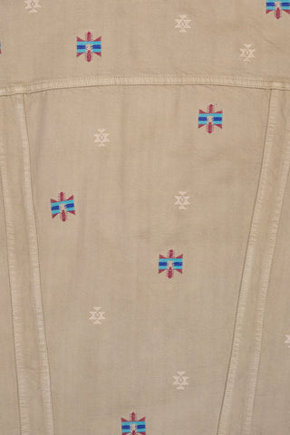 [Re-Thread] Neil Ethnic Embroidery Sand Jacket