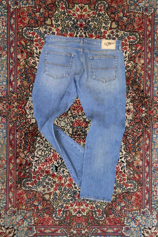 [Re-Thread] Bandito Hand-Made Embroidery Old Blue Wash Jeans