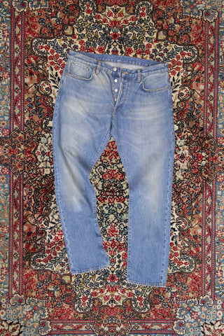 [Re-Thread] Bandito Hand-Made Embroidery Old Blue Wash Jeans