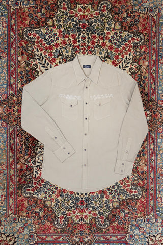 [Re-Thread]  Clint Embroidery Sand Western Shirt