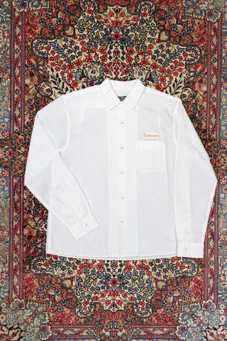 [Re-Thread] Penny White Patch Bowling Shirt