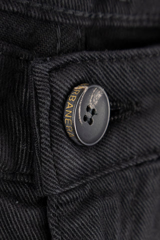 Sgherro Pantalone Flare Nero 5 Tasche