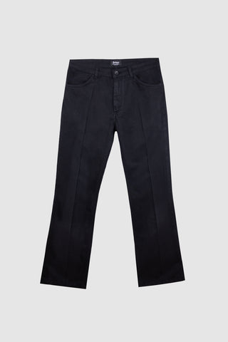 Sgherro Pantalone Flare Nero 5 Tasche