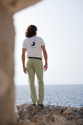 Marfa Cowboy Print Cotton T-shirt