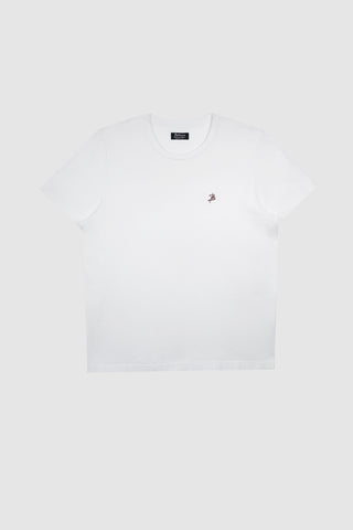 Vince Brown Logo Raw Cotton Tee