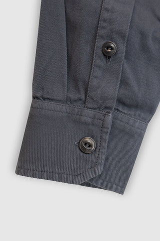 Wolf Charcoal Workwear Overshirt