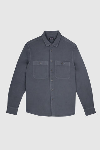 Wolf Charcoal Workwear Overshirt