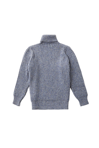 Kirk Light Blue Merino Wool Sweater